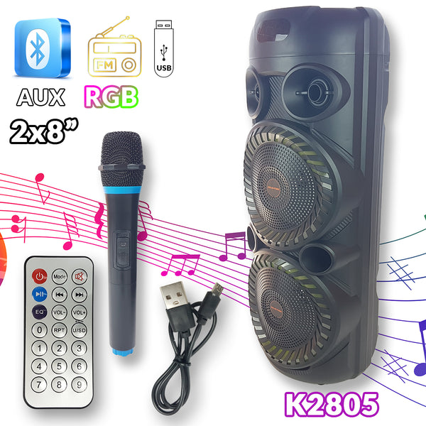 Karaoke Bluetooth zvočnik K2805
