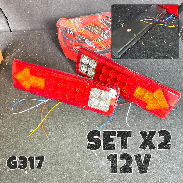 LED svijetlo za automobile - farovi SET 2x G317