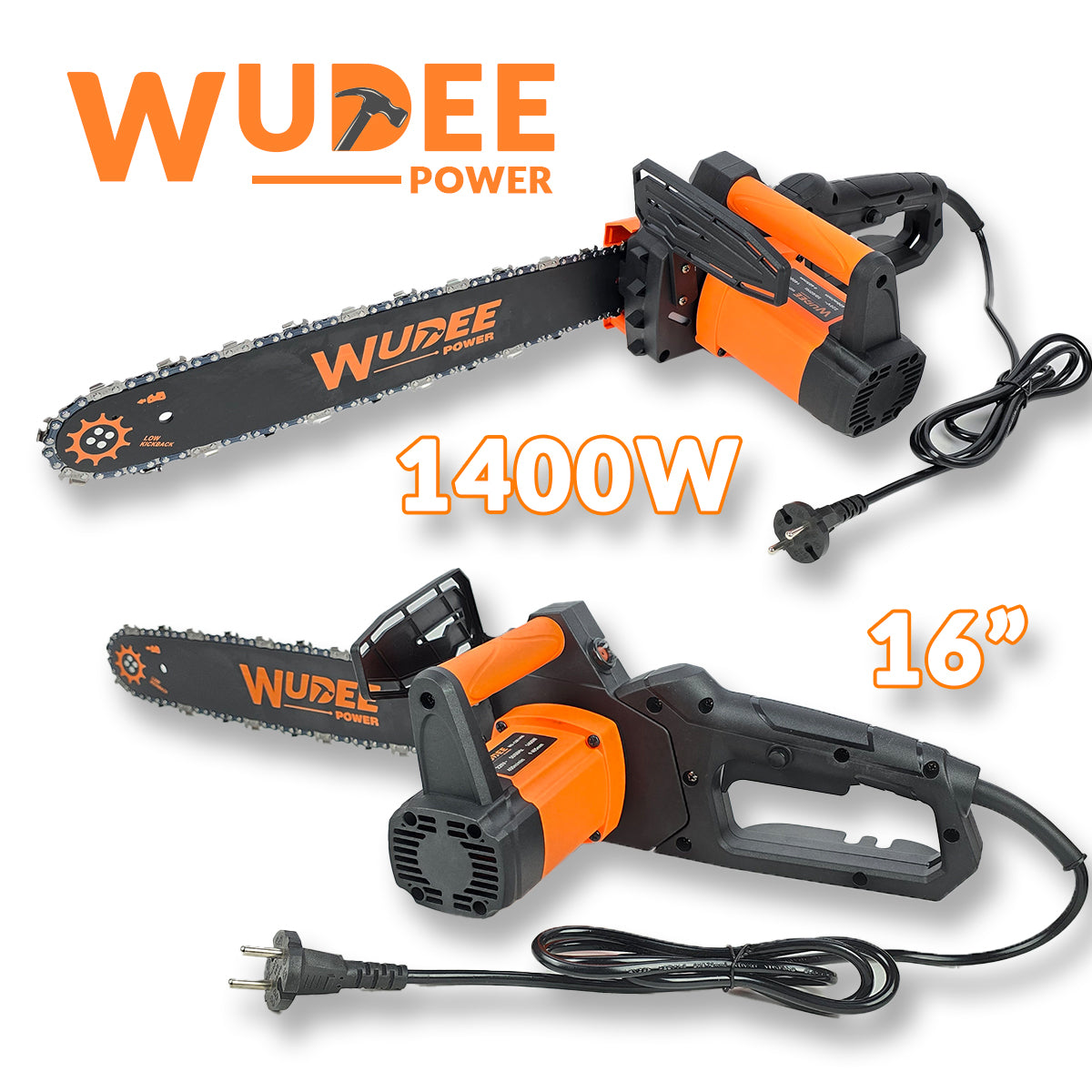 Wudee električna žaga 1400W